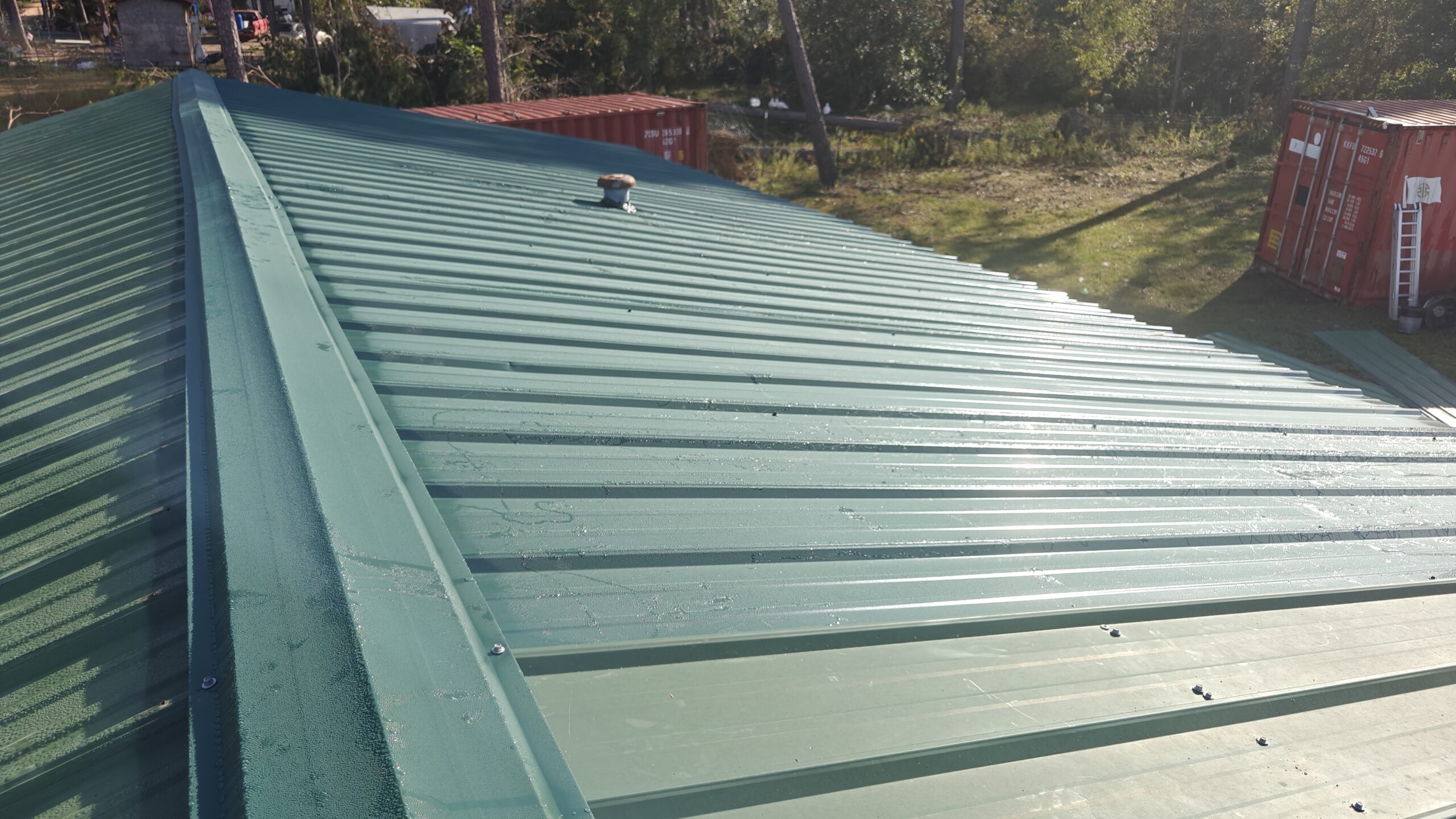 Finished roof after Hurricane Helene repair