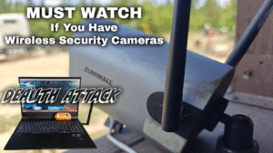 Deauth Attack on Wireless Camera
